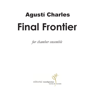 Final Frontier. Agustí Charles